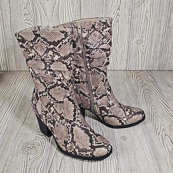 BareTraps Women's Lovelace Round Toe Mid Calf Boots Size 5 NEW - Picture 2 of 15